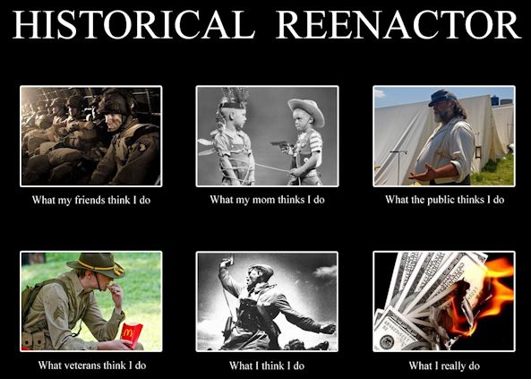 What is reenacting?